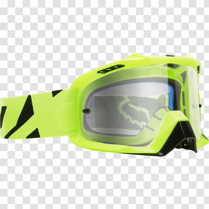 Goggles Fox Racing Glasses Motorcycle Helmets - Clothing - Nursery Transparent PNG