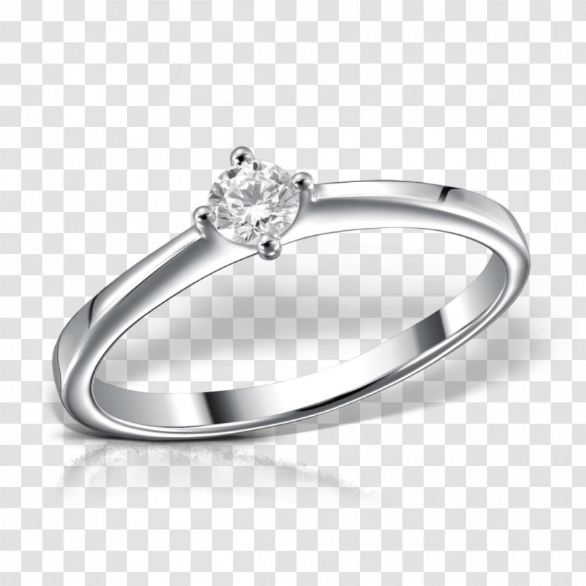 Engagement Ring Gold Jewellery - Metal Transparent PNG