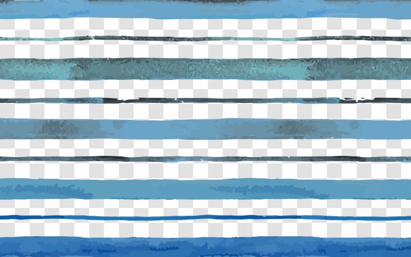 Textile Blue Area Pattern - Horizontal Line Transparent PNG