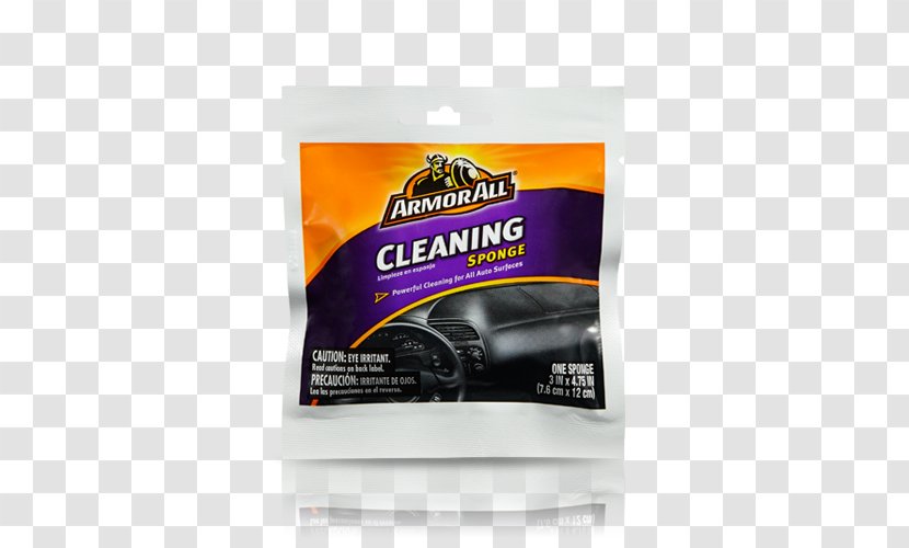 Car Wash Armor All Cleaner Sponge - Cleaning Agent Transparent PNG