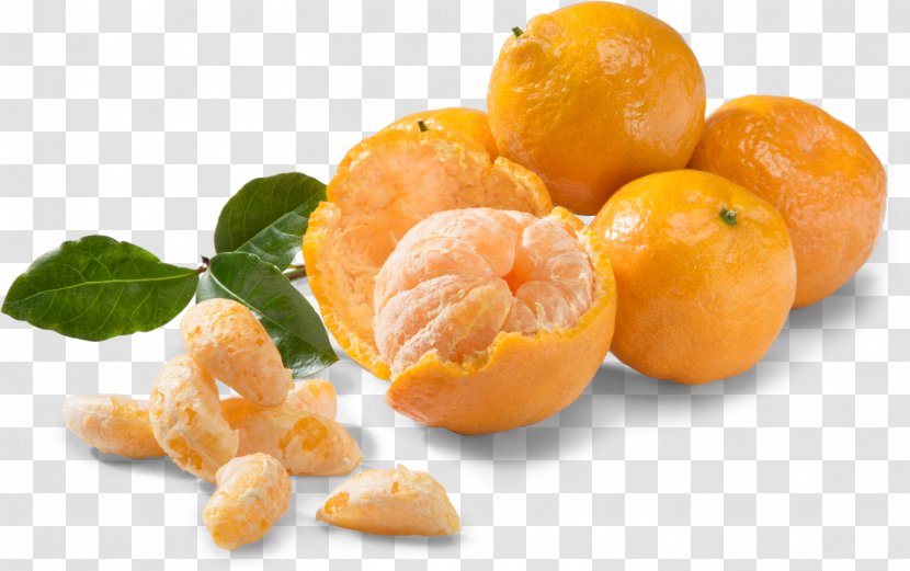 Mandarin Orange Tangerine Clementine Fruit Food - Dry Transparent PNG