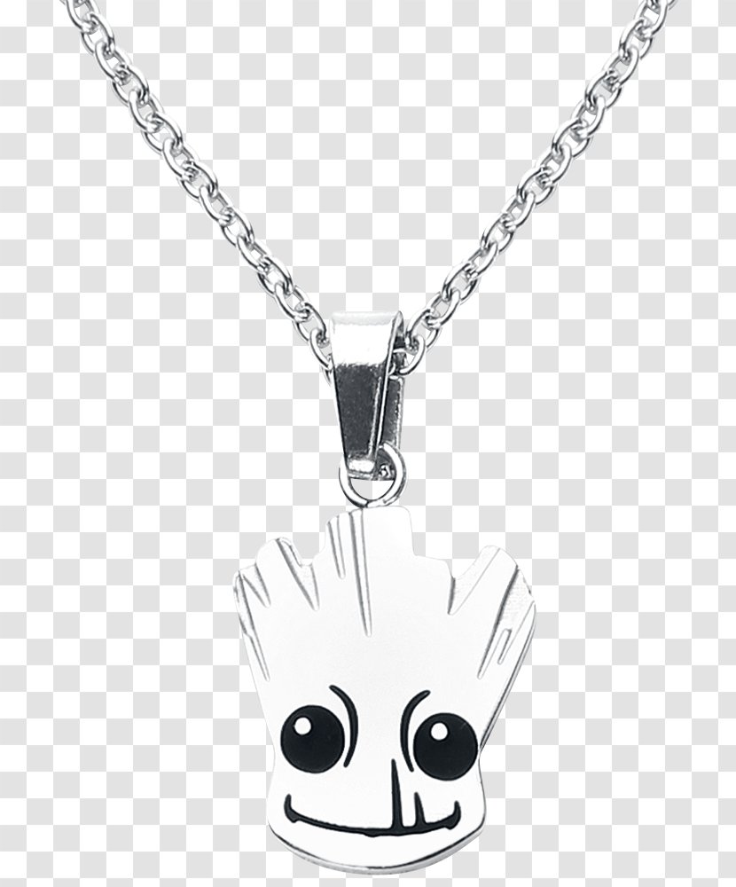 Locket Necklace Jewellery Say Hey Silver - White Transparent PNG