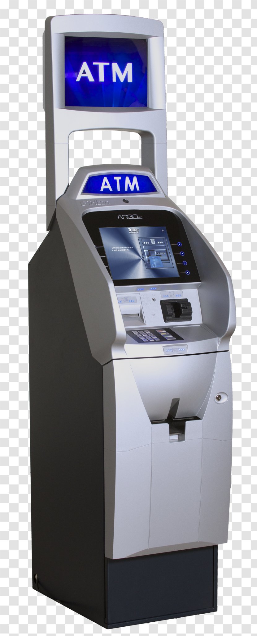 Automated Teller Machine EMV Triton Bank Cash - Touchscreen - Atm Transparent PNG