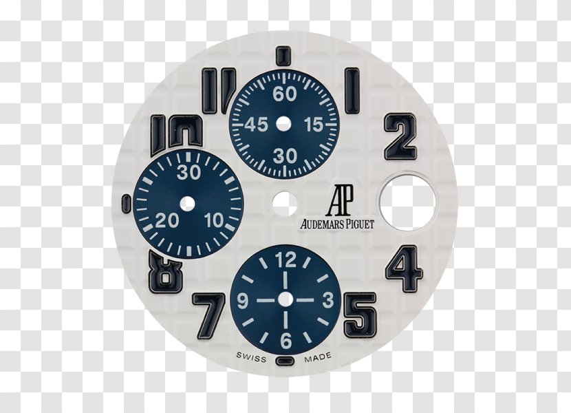 Audemars Piguet Royal Oak Offshore Chronograph Watch Retail - Blue - Patterns Transparent PNG