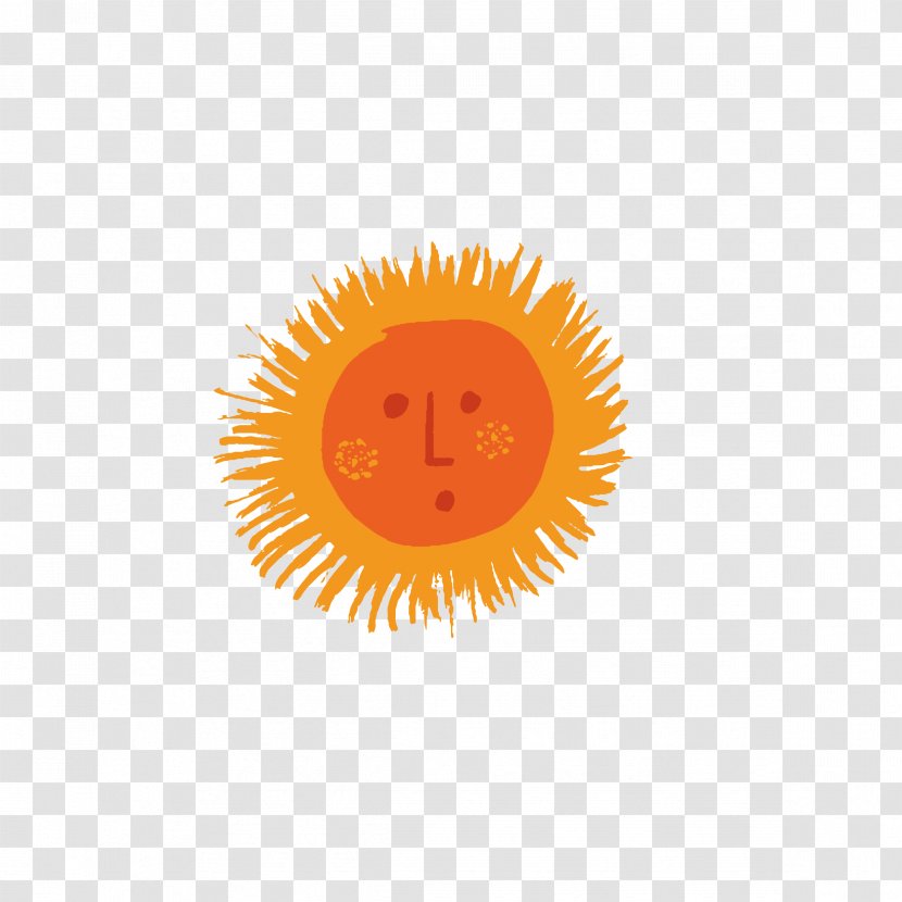 Emoticon Logo Circle Wallpaper - Q Version Of The Sun Avatar Transparent PNG