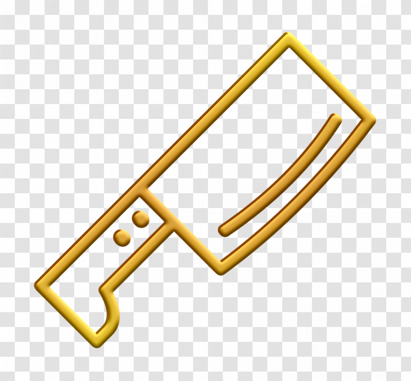Bbq Icon Cleaver Icon Knife Icon Transparent PNG