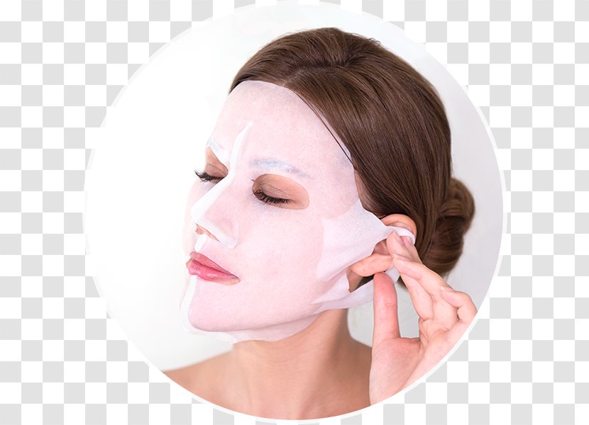 Facial Mask Cosmetics Caviar - Neck - Girls With Type Of Acne Transparent PNG