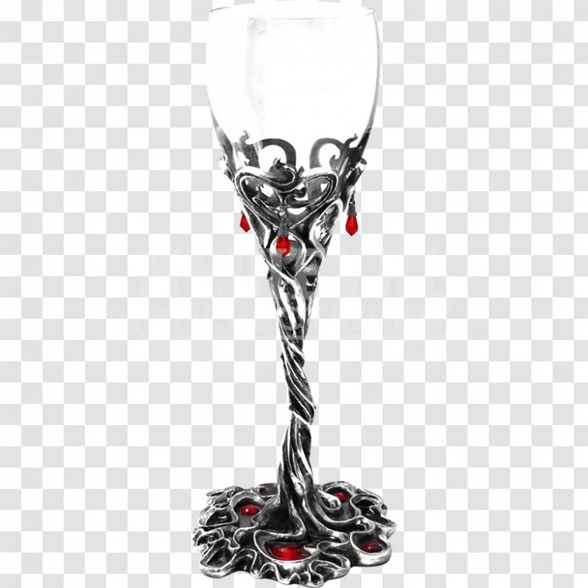 Chalice Goth Subculture Wine Glass Cup - Tableware Transparent PNG