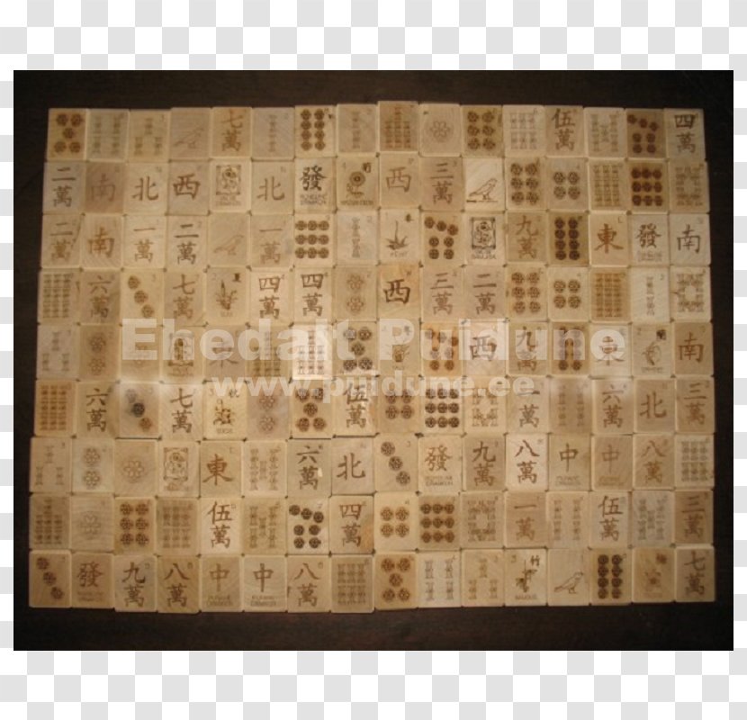 Material Flooring Rectangle - Mahjong Transparent PNG