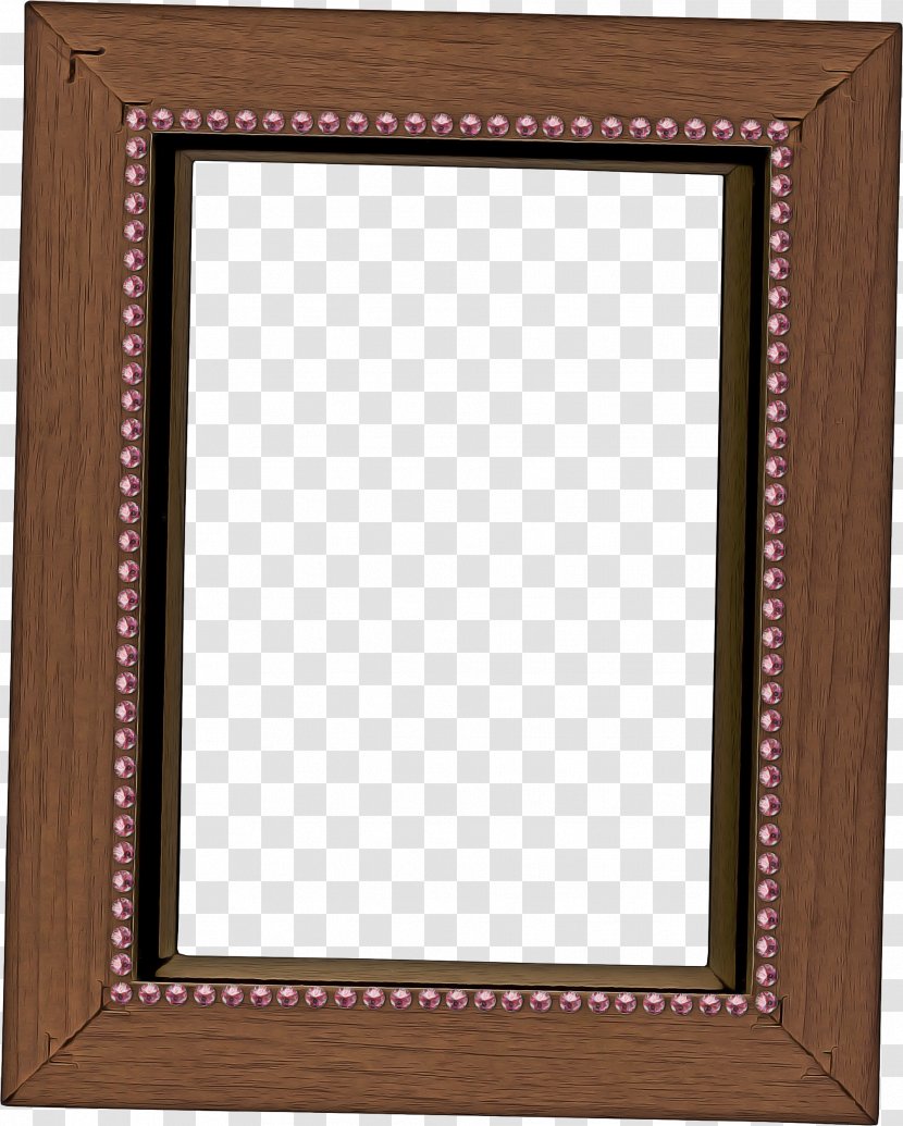 Brown Background Frame - Mirror - Wood Interior Design Transparent PNG