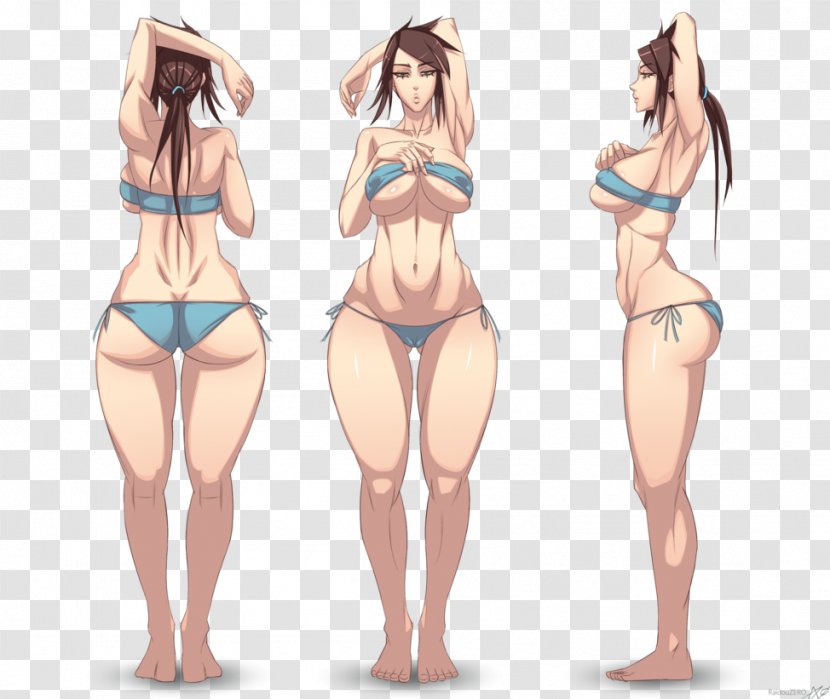 Female Body Shape Drawing Human Woman - Silhouette Transparent PNG