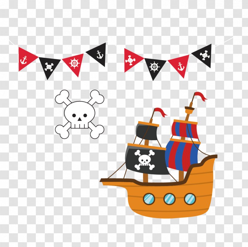 Piracy Ship - Area - Pirate Transparent PNG