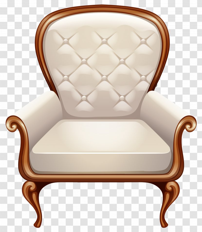 Table Chair Couch Clip Art - Armchair Transparent PNG