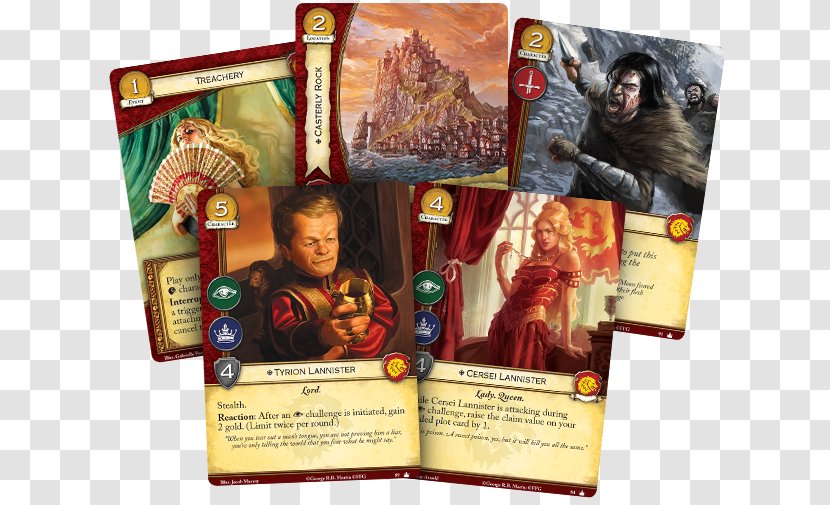 A Game Of Thrones: Second Edition Card Playing Board - Horror House Transparent PNG