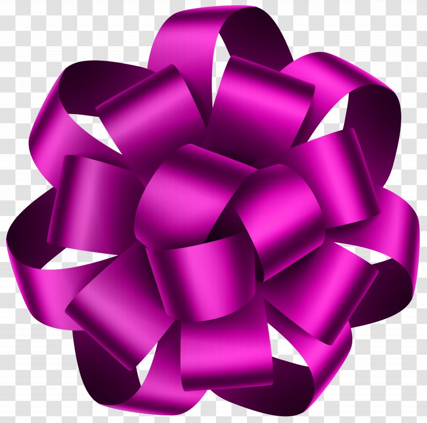 Ribbon Magenta Shutterstock - Violet - Pink Deco Bow Transparent Clip Art Image Transparent PNG