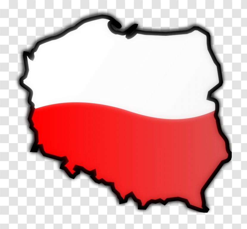 Poland Clip Art Vector Graphics - Flag Of - Circle Transparent PNG
