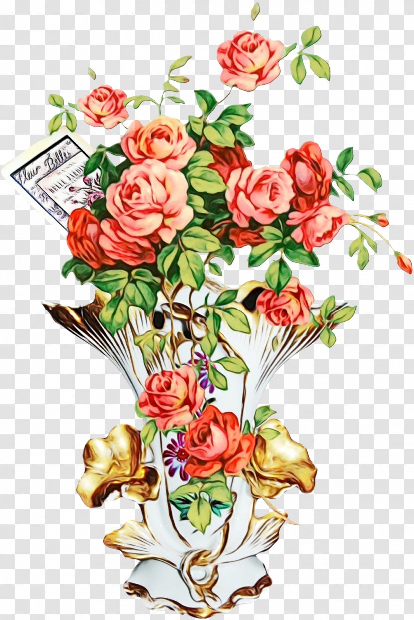 Bouquet Of Flowers Drawing - Watercolor Painting - Camellia Rose Order Transparent PNG
