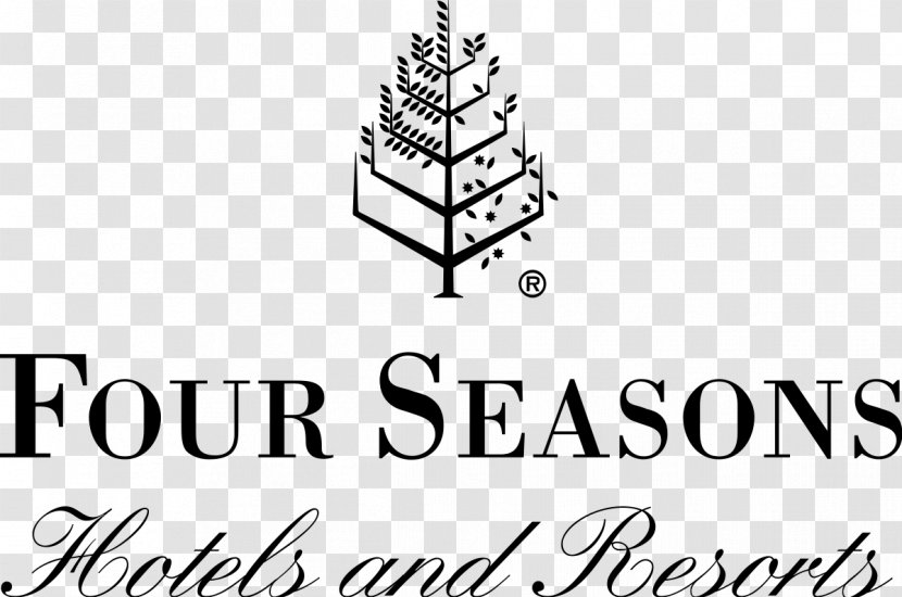 Four Seasons Hotels And Resorts Hotel Chicago Logo - Text Transparent PNG