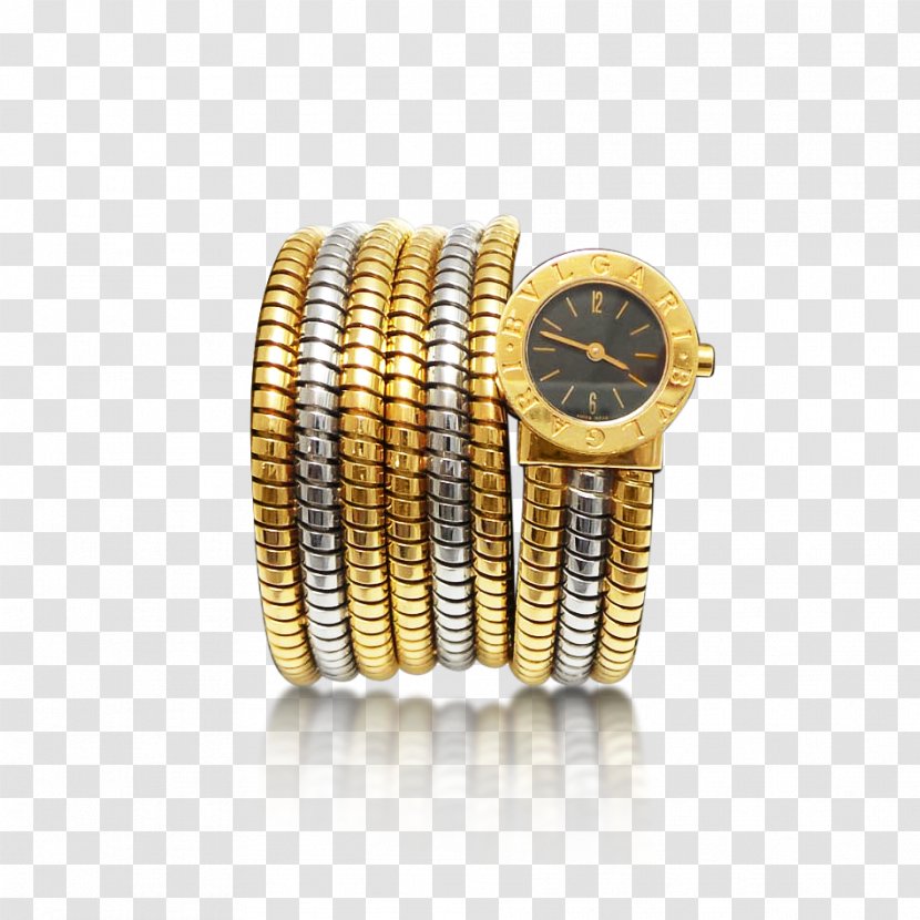 Colored Gold Watch Jewellery Carat - Diamond Transparent PNG