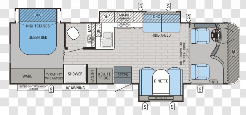 Floor Plan Car Campervans Jayco, Inc. Transparent PNG