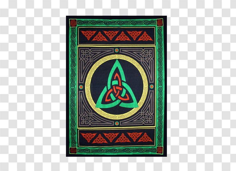 Webwinkel Exotiek Tapestry Textile Triquetra Handicraft - Emblem Transparent PNG