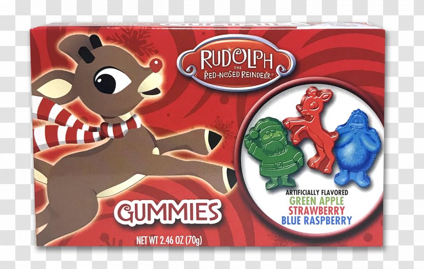 Food Rudolph Gummi Candy Christmas Stockings - Tasty America Ab - Gummy Bears Transparent PNG