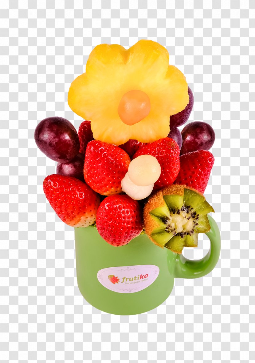 Strawberry Fruit Flower Bouquet Gift Frutiko.cz Transparent PNG