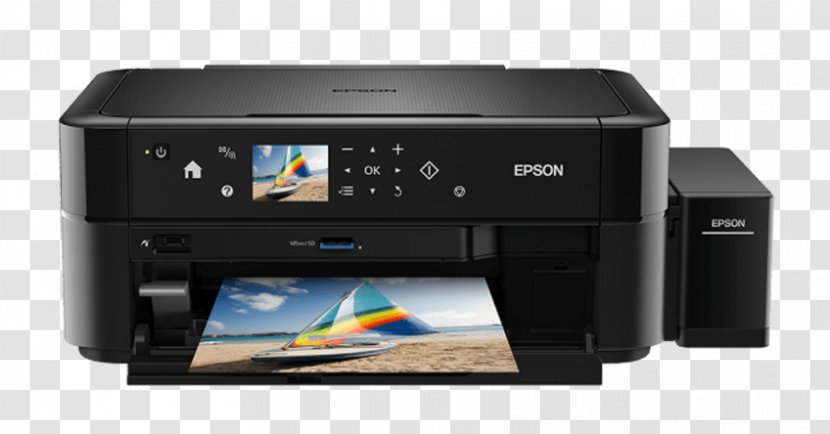 Multi-function Printer Inkjet Printing Epson Hewlett-Packard - Output Device Transparent PNG