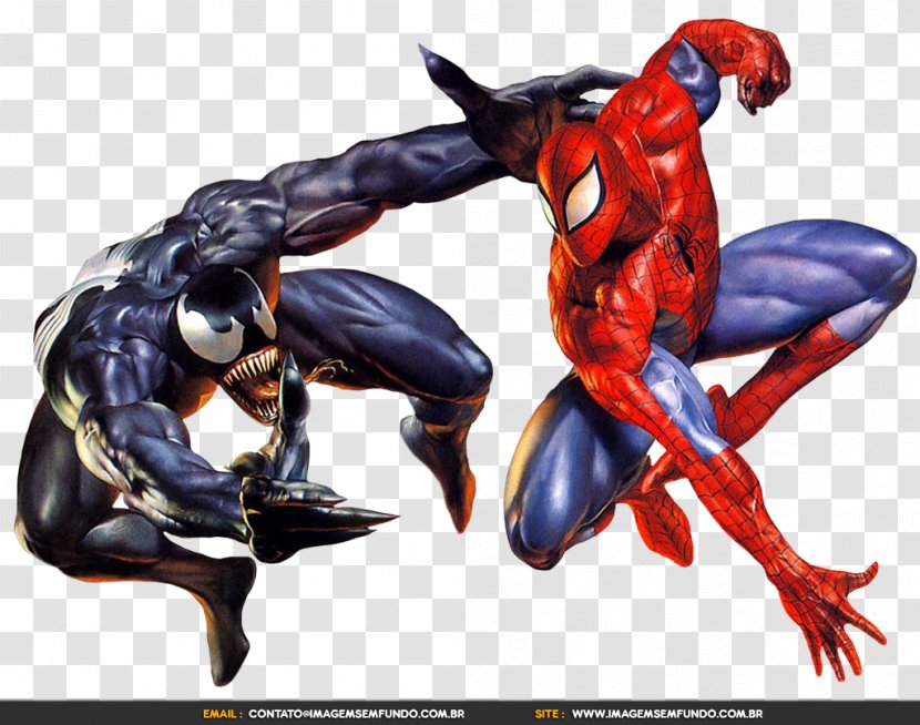 Venom/Spider-Man: Separation Anxiety Eddie Brock Spider-Man And Venom: Maximum Carnage - Spiderman - Venom Transparent PNG