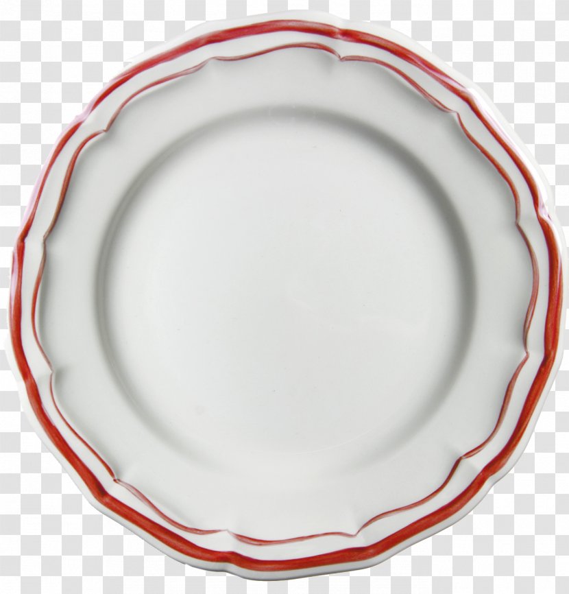 Gien Plate Tableware Dessert Platter - Saucer - Cereal Bowl Transparent PNG