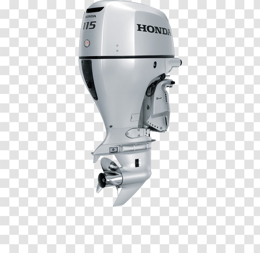 Honda Outboard Motor Four-stroke Engine Boat - Center Console Transparent PNG