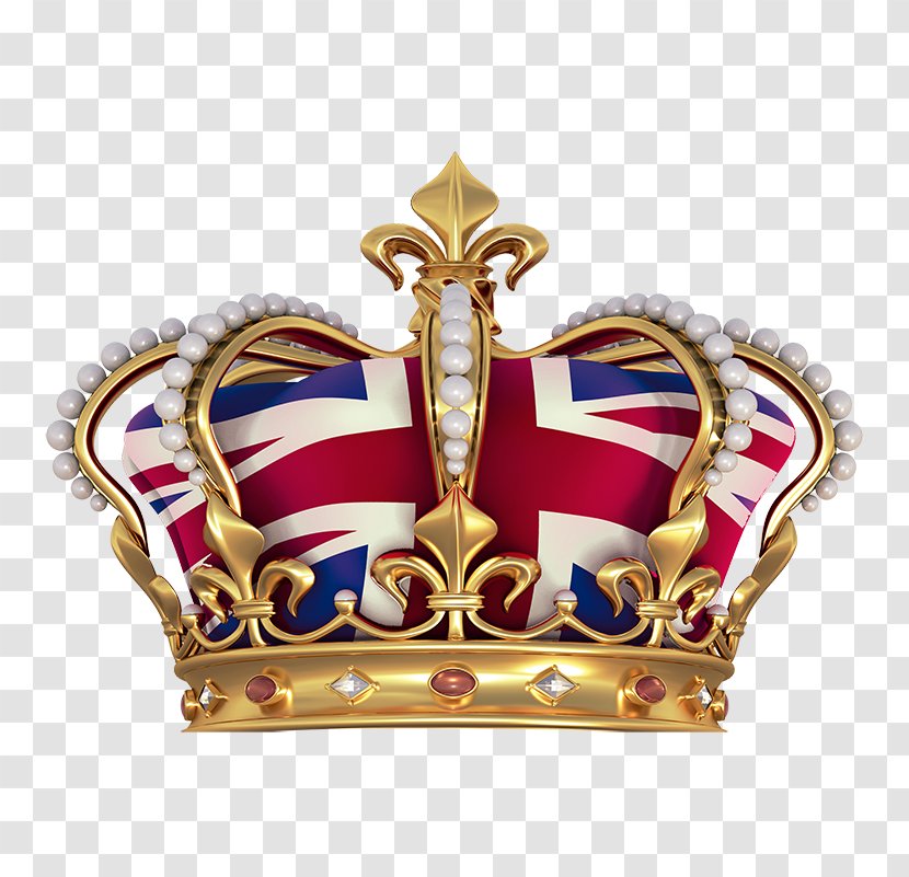 Crown Of Queen Elizabeth The Mother Monarch Curry King - Gold Transparent PNG