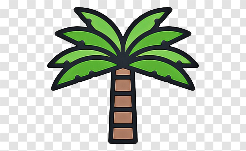 Palm Tree Background - Symbol - Hemp Family Plant Stem Transparent PNG