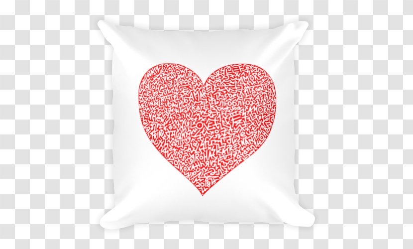 Throw Pillows Cushion - Heart - Pillow Transparent PNG