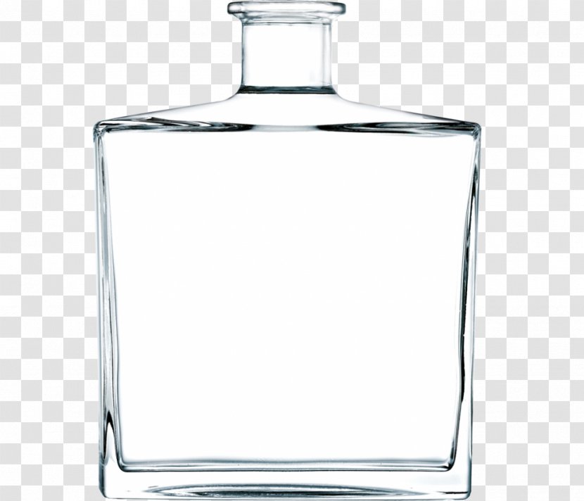 Glass Bottle Decanter - Rectangle Transparent PNG