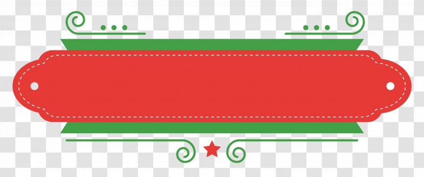 Christmas Day Santa Claus New Year's Ornament - Area - Decorative Bar Transparent PNG