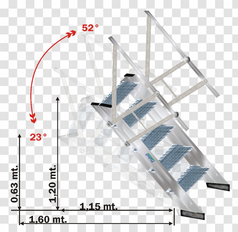 Stairs Deck Railing Warehouse Wharf - Intermodal Container - Civil Engineering Transparent PNG