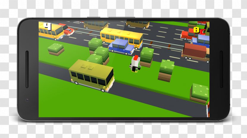 Electronics Game Green Technology - Video - Crossy Road Transparent PNG