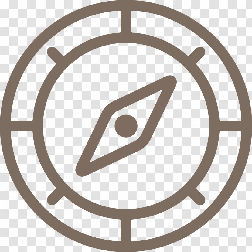 Points Of The Compass North Cardinal Direction - Pictogram Transparent PNG