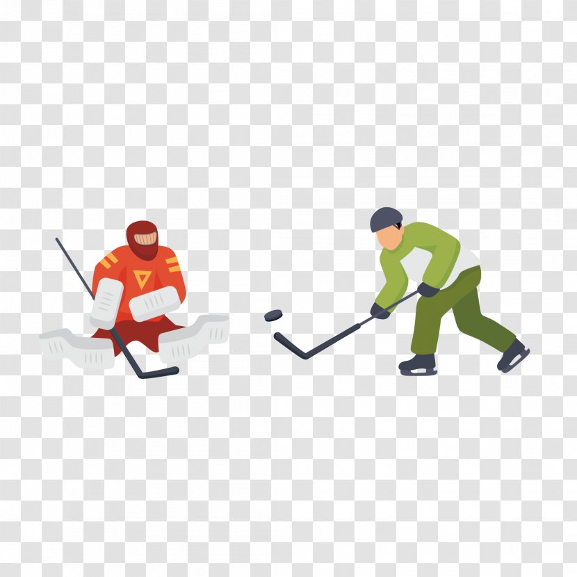 Euclidean Vector - Sports Equipment - Ice Hockey Transparent PNG
