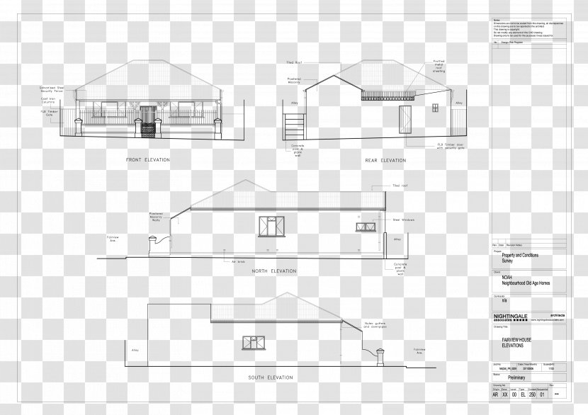 Drawing Architecture Brand House - Structure - Tile-roofed Transparent PNG