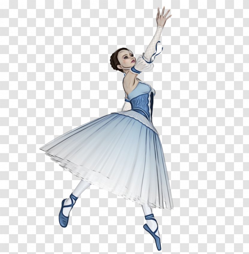 Tutu Ballet Dancer - Drawing Pointe Shoe Transparent PNG