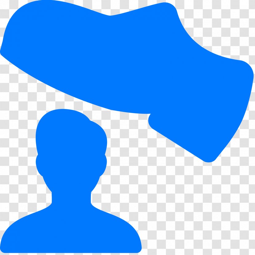 Electric Blue Logo Cobalt Silhouette - Personage Transparent PNG