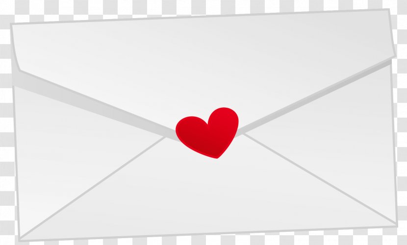 Paper Red Love Font - Material - Valentine Letter Clipart Transparent PNG