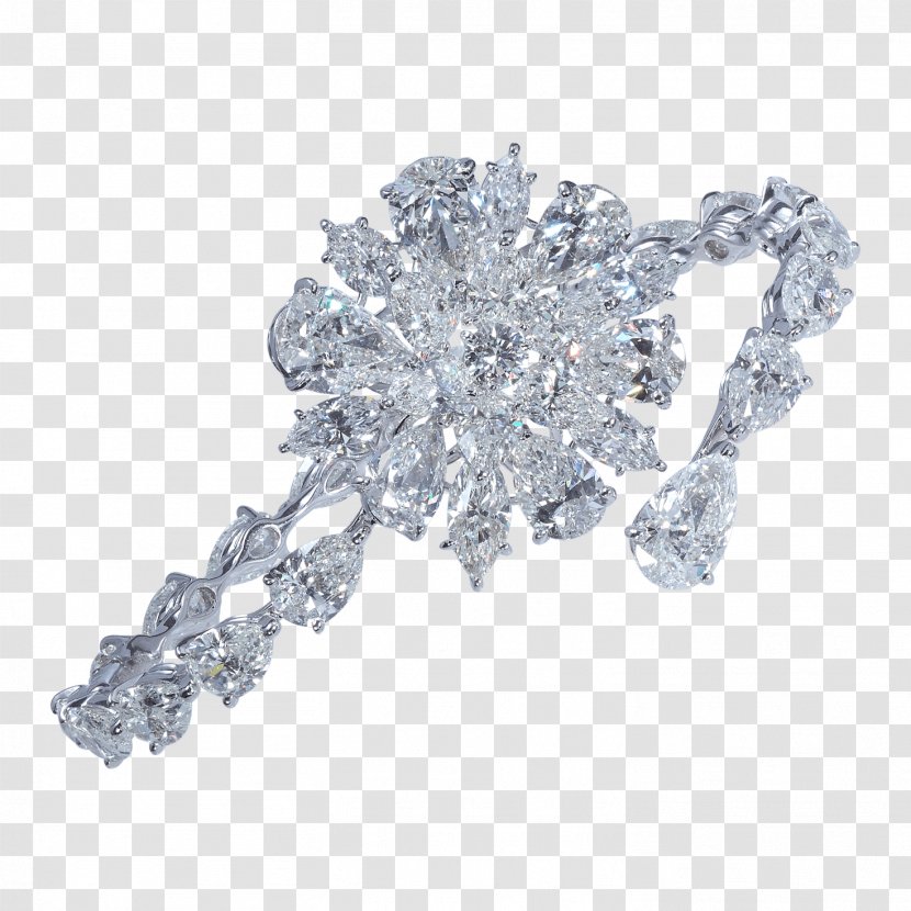 Body Jewellery Brooch Diamond Transparent PNG