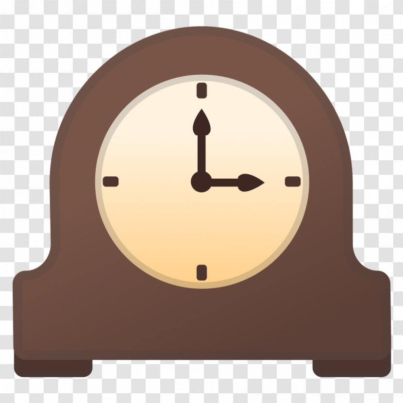 Mantel Clock Fireplace - Timestamp Transparent PNG
