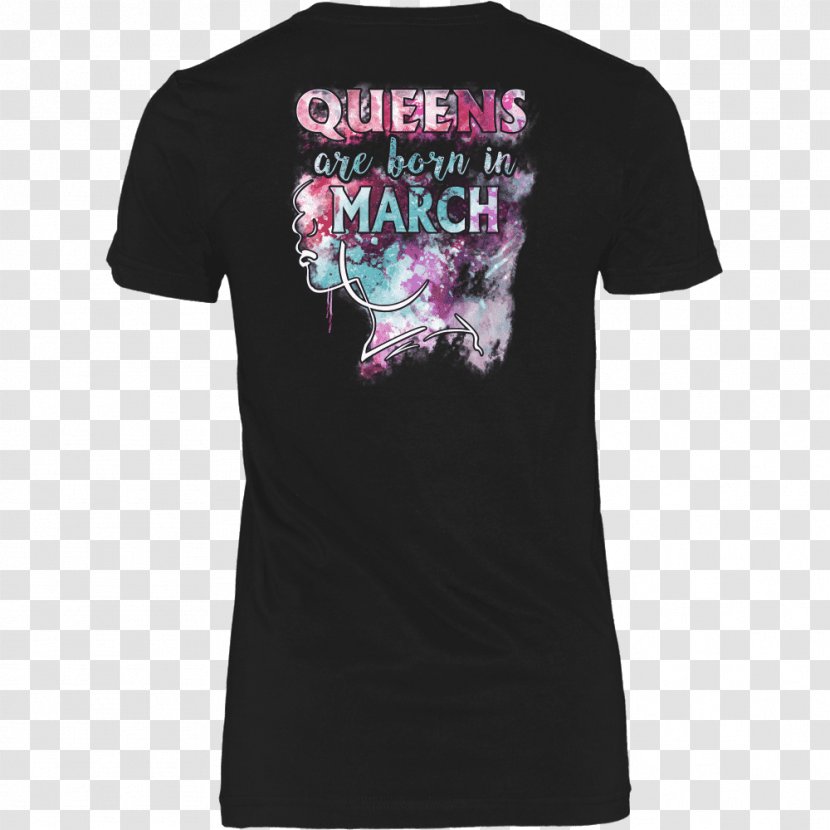T-shirt Hoodie Sleeve Queens - Active Shirt Transparent PNG