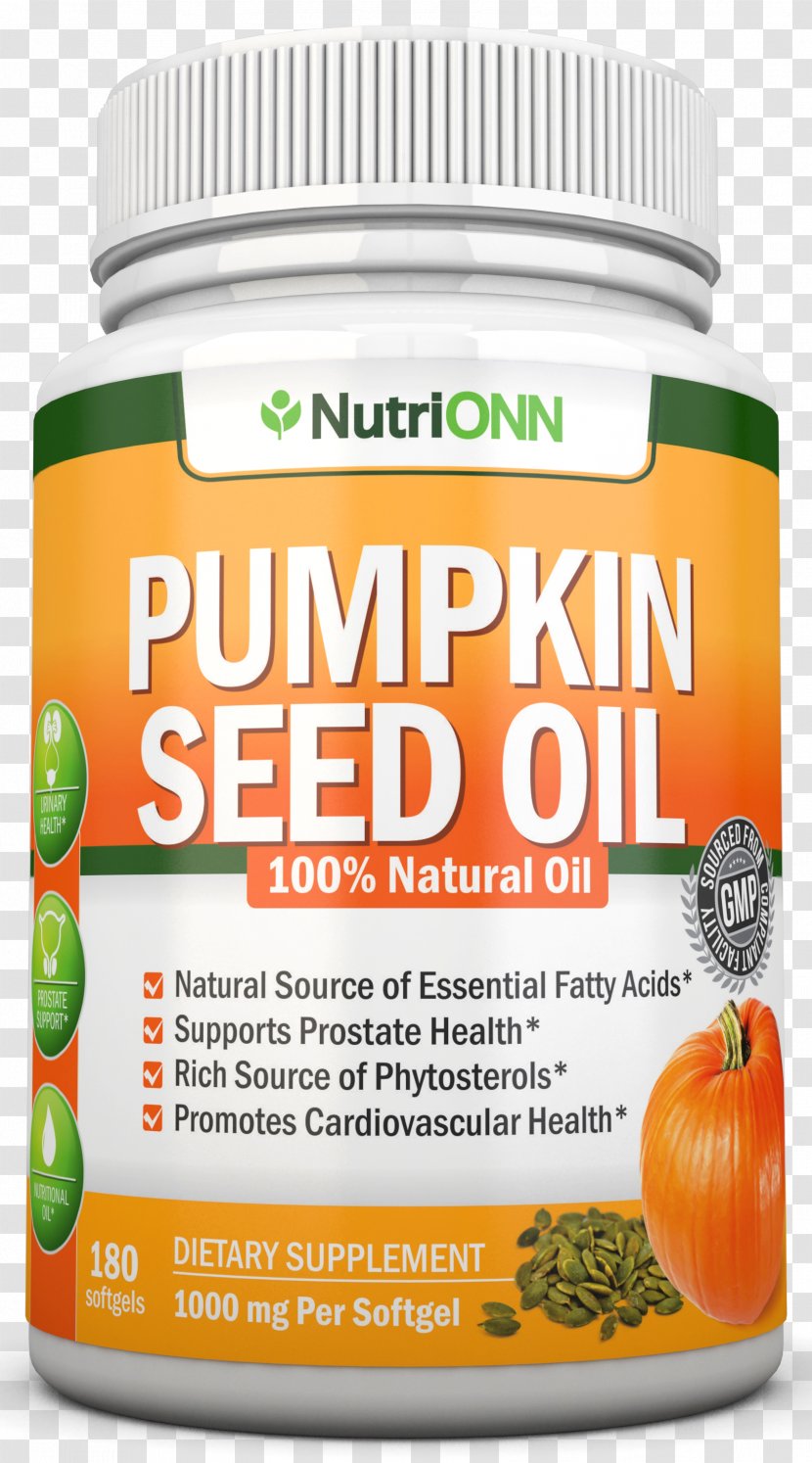 Dietary Supplement Pumpkin Seed Oil Food - Fatty Acid Transparent PNG