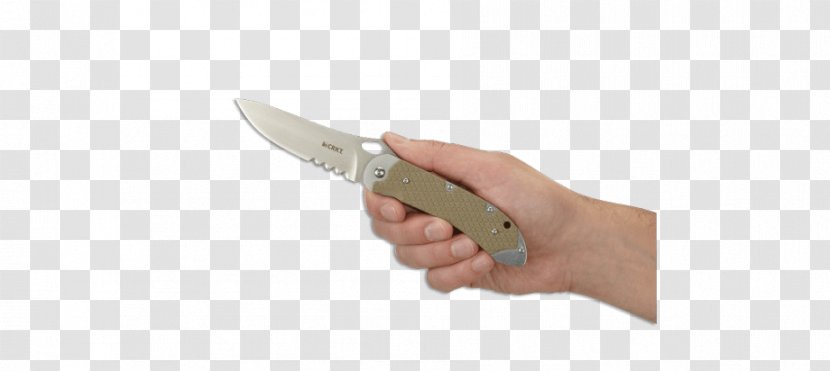 Utility Knives Hunting & Survival Knife Kitchen Blade - Hand Transparent PNG