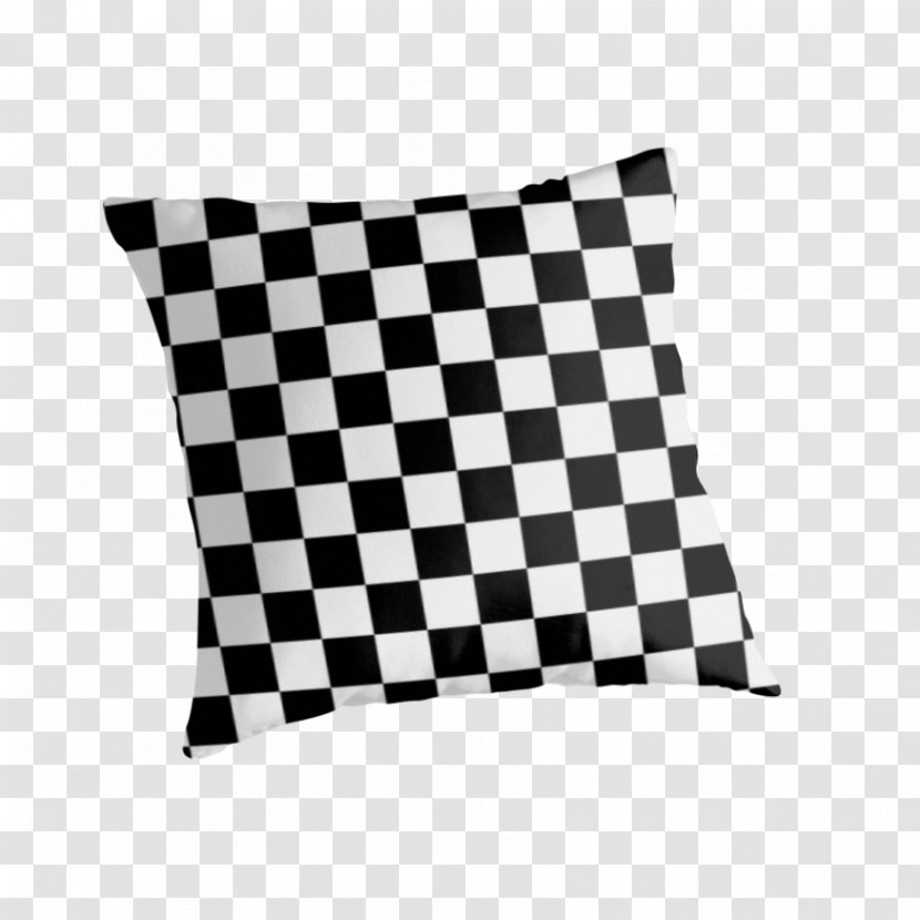 Check Draughts Chess T-shirt Pattern - Checkerboard - Black And White Checkered Flag Transparent PNG